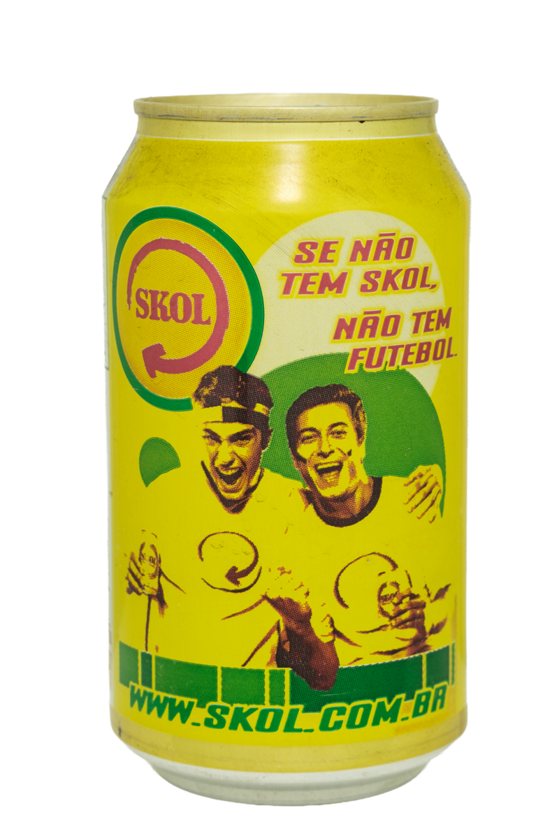 SK043 sk043 branca 02 se não tem skol, não tem futebol